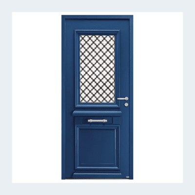 Porte Athéna bleu