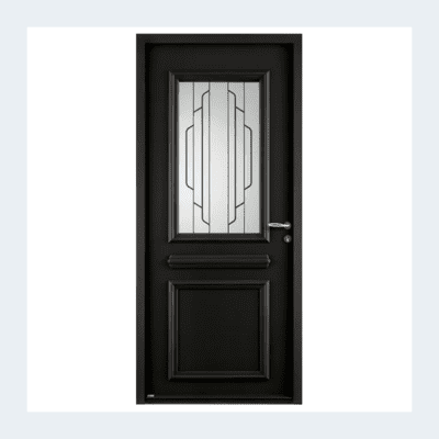 Porte d'entrée Charenton - Noir