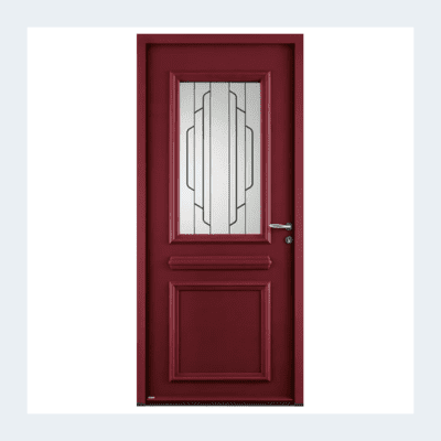 Porte d'entrée Charenton - Rouge