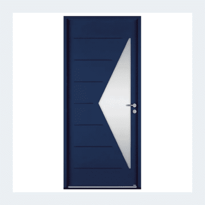 Porte d'entrée Delta-evo - Bleu