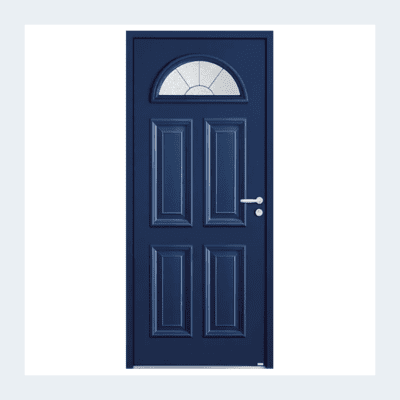Porte entrée Edgar - Bleu ext