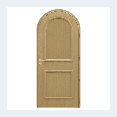 Porte d'entrée Iris mixte - Chêne naturel int