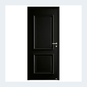 Porte d’entrée aluminium – Modèle Noé - Noir RAL 9005