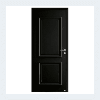 Porte d’entrée aluminium – Modèle Noé - Noir RAL 9005