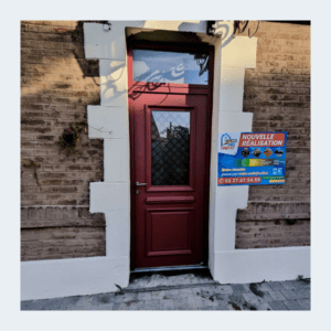 Porte d'entrée aluminium
