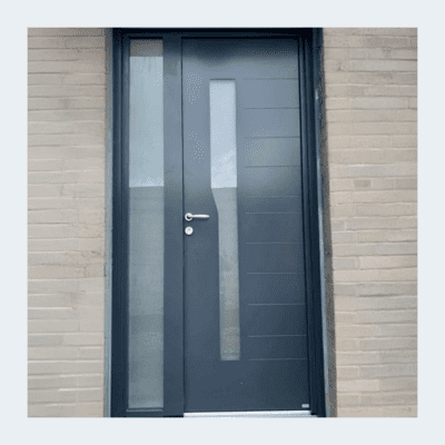 Pose porte entrée Mirage