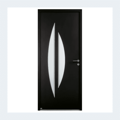 Porte d’entrée aluminium – Modèle Siva – Gris anthracite RAL 7016 – Image 4