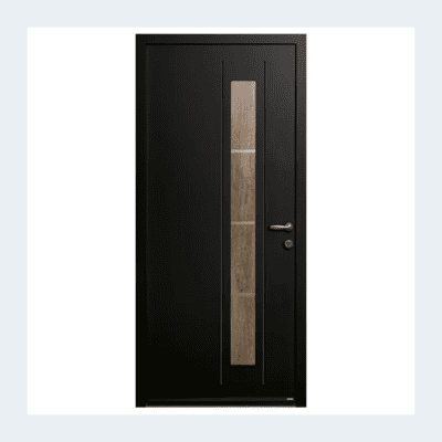 Porte entrée Visby - Noir