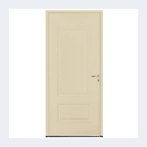 Porte d'entrée acier - Modèle - Arizona - Beige RAL 1015