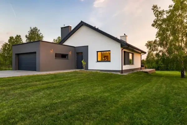 Maison avec de nouvelles menuiseries