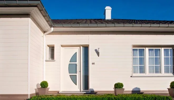 Mais avec bardage pvc