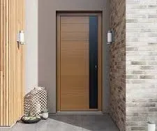 porte entrée en bois