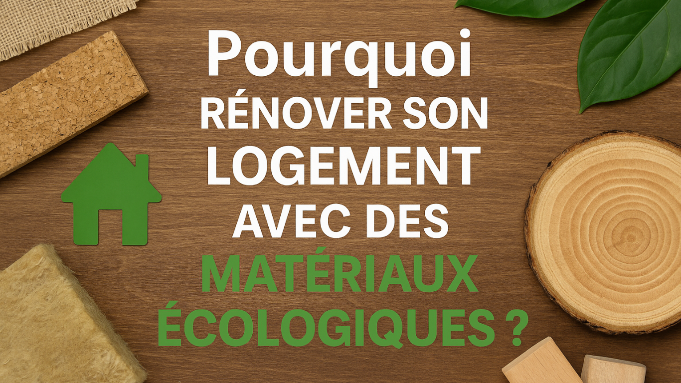 Pourquoi rénover son logement avec des matériaux écologiques ?