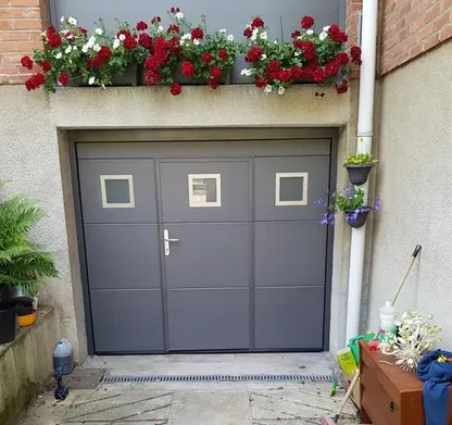 porte garage en volet