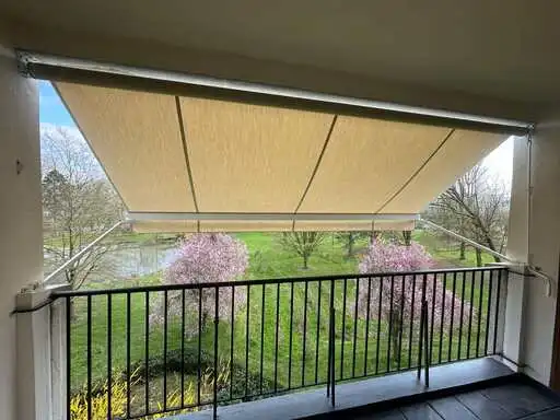 store banne beige balcon