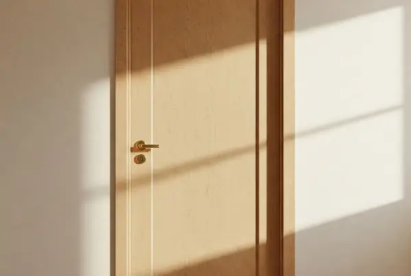 porte entrée en bois